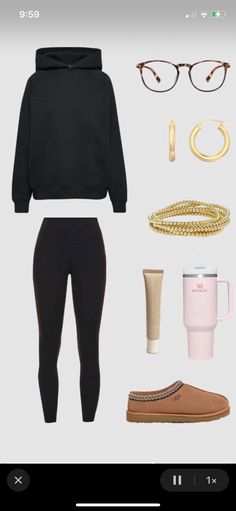 Leggings Casual Outfit, Black Leggings Casual, Leggings Outfit Ideas, Simple Outfits For School, Black Leggings Outfit, Leggings Outfits