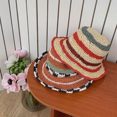 Brand Name: MaytrendsApplicable Season: Spring and SummerDepartment Name: AdultApplicable Scene: TravelMaterial: PaperGender: WOMENFeature: Decorate Top Type: DomeItem Type: Bucket HatsStyle: NoveltyModel Number: 202304036Pattern Type: Plaidproduct category: straw hatcolour: Checkerboard, stripefunction: Breathable, sun shadingStyle classification: Literary retroBrim style: Oversized eavesSuitable for the season: summertimesize: 56-58cmstyle: restore ancient ways Newsboy Cap Women, Beach Straw Hat, Cherry Pearl, Floppy Straw Hat, Purple Coffee, Bucket Hat Women, Crochet Bucket, Wide Brim Sun Hat, Crochet Bucket Hat