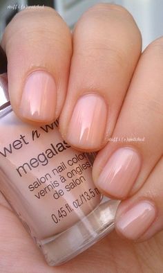 Unghie Nail Art, Manicure Y Pedicure, Makeup Fashion, Manicure E Pedicure, Wet N Wild, Nail Polish Colors, Nude Nails, Wedding Nails