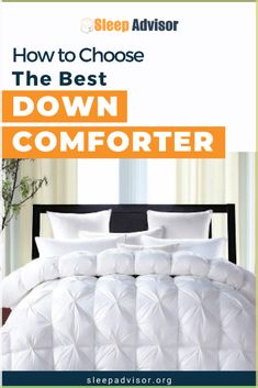 how to choose the best down comforter for your bed