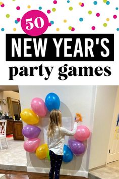 Kid New Years Eve Party Ideas Food, New Year Kids Games, New Year’s Party Games For Kids, New Year Eve Party For Kids, New Year's Eve Kids Party, Kid Friendly Nye Games, Games For Kids New Years Eve Party, New Year's Eve Party Games, Kids Games For New Years Eve