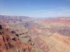 an aerial view of the grand canyon in the desert