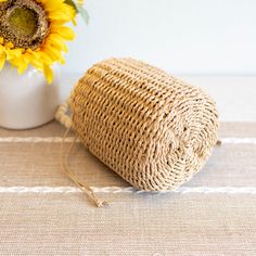 IN STOCK FAST SHIPPING FROM LOS ANGELES Elevate your summer style with our stunning Straw Weave Bucket Bag! 🌴 Handcrafted with paper straw, this chic accessory adds a touch of boho flair to any outfit. Whether you're strolling through the city streets or lounging on the beach, this versatile bag is a must-have for your wardrobe. Get yours today and embrace effortless elegance wherever you go! 4'' wooden beaded top handleOpen top with drawstring liningSize: 6"H x 5.5"W x 5.5"D Designer Style ID: Bohemian Bucket Bag For Beach In Spring, Natural Handwoven Straw Bag For Summer Outings, Bohemian Bucket Bag For Vacation In Natural Color, Natural Straw Bag For Summer Outings, Bohemian Natural Bucket Bag For Beach Season, Bohemian Natural Bucket Bag For Vacation, Bohemian Bucket Straw Bag For The Beach, Bohemian Bucket Straw Bag For Beach, Woven Jute Straw Bag For Summer Outings