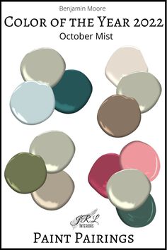 the color scheme for paint pairings