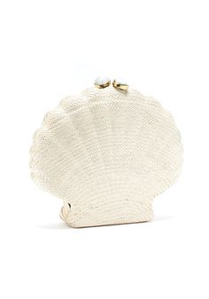 A *NEW edition of our best-selling Le Sirenuse. This time in a NATURAL buntal, with white stone closure. This edition is made to be travel friendly in a more durable material and lighter-weight. With the option of using the detachable gold snake chain, it transitions from beach cocktails to evenings out. Materials: Natural Woven Buntal, White Stone Closure, Brass, Black Matte Satin Interior and detachable 44 inch gold snake chain. Dust bag included. Bed Fan, Le Sirenuse, Gold Snake Chain, Light Sapphire, Latest Iphone, Shades Of Beige, Beach Chic, Beauty Clothes, Matte Satin