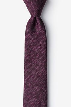 Wine Silk Devon Skinny Tie | Ties.com Fitted Burgundy Ties For Black Tie Events, Wine Colored, Wedding Board, Devon, Wine, Silk, Clothes, Color