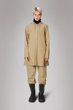 Rains® A-line W Jacket in Sand for $140 | Free Shipping