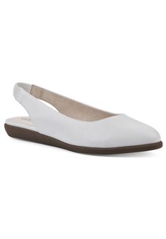 The Gracefully flat from Cliffs by White Mountain Shoes belongs in your rotation. This classic smoking slipper includes breathable memory foam and a Synthetic Slip-on Slingback Pumps, Everyday Synthetic Slingback Sandals For Spring, Casual Slingback Flats For Spring, Casual Spring Slingback Flats, Casual Slip-on Slingback Pumps For Spring, Casual Spring Slip-on Slingback Pumps, Casual Synthetic Slingback Pumps Medium Width, Spring Slingback Sandals For Everyday, Everyday Spring Slingback Sandals