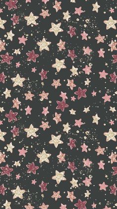 stars and sparkles on black background for wallpaper or wrapping paper, suitable to use as a backdrop