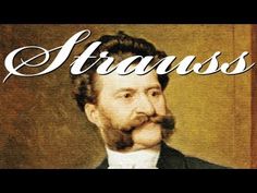 a man in a suit and tie with the words strauss