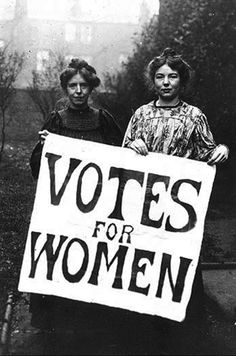 two women holding a sign that says person hood for women in black and white photo