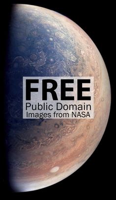 the planet with text free public domain images from nasa