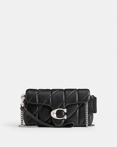 COACH® | Tabby Crossbody Wristlet With Pillow Quilting Coach Tabby Bag, Coach Tabby, Coach Fashion, Timeless Bags, Compact Bag, Structured Bag, Trendy Sandals, Signature Hardware, Bags Shoes