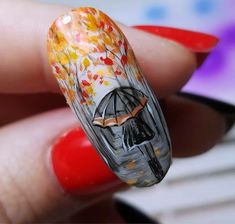 Fruit Nail Designs, Nail Art Designs Images, Crazy Nail Art, October Nails