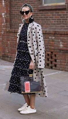 Dot Outfit, Blair Eadie, Atlantic Pacific, What Women Want, Pretty Fashion, Pinterest Fashion, Pretty Style, Black White Fashion