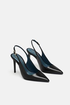 Elegant Shoes Heels, Hak Tinggi, Dr Shoes, Shoes Heels Classy, Classy Shoes, Heels Classy, Chic Shoes, Slingback Heels, Aesthetic Things