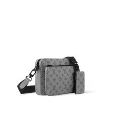 LOUIS VUITTON® - Trio Messenger - Anthracite Grey Louis Vuitton Mens Bags, Louis Vuitton Mens Bag Louis Vuitton Official, Louis Vuitton Man Bag, Men Designer Bag, Boy Handbag, Louis Vuitton Trio Messenger, Mens Designer Bag, Louis Vuitton Taschen, Sac Louis Vuitton