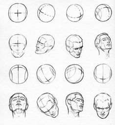 an image of different facial expressions