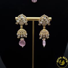 Elevate your style with the exquisite Diva necklace and earring set, exclusively available at our luxury Indian jewelry store. Made with the finest materials, this set is a true reflection of Elegance and glamour, designed to take your look to new heights. Each piece in the set is meticulously crafted to ensure superior quality and attention to detail. The necklace and earring set is the perfect addition to your collection offering versatility and elegance for every occasion. Brass Metal Handcra Green Polish, Moissanite Necklace, Necklace And Earring Set, Brass Metal, Jewelry Store, Indian Jewelry, Mantra, Jewelry Care, Jewelry Stores