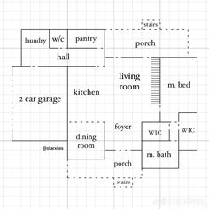 the floor plan for an apartment with two rooms