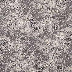 an image of a gray and white wallpaper with small dots on it's surface