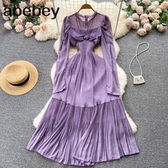 Size(cm) Length Bust Sleeve Waist One size 132 84 70 60-70 Pleated Long Dress, Long Dress Elegant, Maxi Vestidos, Long Dresses Elegant, Dress Elegant, Pink Fashion, Gorgeous Dresses, Pretty Dresses, Elegant Dresses