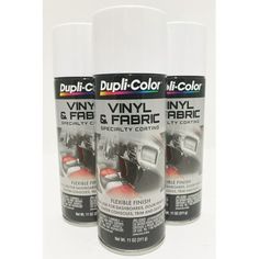 three bottles of duplico color vinyl and fabric paint