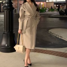 Nwot. Amazing Quality. The Coat Fabric Does Not Pill Due To Silk Blend. Elegant Long Sleeve Business Outerwear, Elegant Long Sleeve Outerwear For Work, Elegant Beige Belted Outerwear, Elegant Long Sleeve Outerwear With Pockets, Elegant Office Outerwear With Pockets, Formal Long Sleeve Wool Coat For Spring, Beige Long Sleeve Outerwear For Formal Occasions, Elegant Beige Outerwear For Office, Elegant Beige Office Outerwear