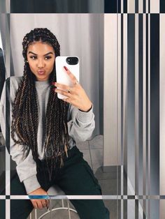 Blonde Box Braids, Long Box Braids, Box Braid, Baby Hairs, Box Braids Styling, Box Braids Hairstyles, Braids For Black Hair, Twist Hairstyles, Protective Styles