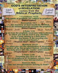 Prophets Of The Bible, Revelation Study, Biblical Principles, The Book Of Revelation