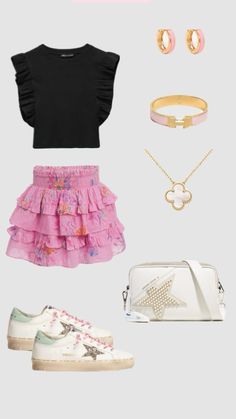 Outfit Ideas For School Spring, Outfit Inspo Shuffles, Preppy Brunch, Rush Outfits, Greece Summer, Stylish Summer Outfits