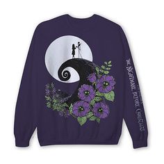 Get comfy on off duty days with this Nightmare Before Christmas graphic sweatshirt for women and juniors. Cut for an oversized fit from soft cotton-fleece, it features a crew neck and long drop shoulder sleeves. Wear it with jeans or leggings. Character: Nightmare Before ChristmasClosure Type: Pullover HeadFit: Oversized FitNeckline: Crew NeckSleeve Length: Long SleeveFiber Content: 60% Cotton, 40% SpandexFabric Description: FleeceCare: Tumble Dry, Machine WashMaterial: FleeceCountry of Origin: Nightmare Before Christmas Sweater, Christmas Graphic, Sweatshirt For Women, Crew Sweatshirts, Cotton Fleece, Nightmare Before, Christmas Sweatshirts, Off Duty, Nightmare Before Christmas