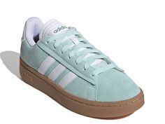 Save on Grand Court Alpha Sneaker - Women's at DSW. Free shipping, convenient returns and customer service ready to help. Shop online for Grand Court Alpha Sneaker - Women's today! Cheap Adidas Sneakers For Sports, Luxury Adidas Sneakers For Light Sports, Cheap Adidas Sports Sneakers, Luxury Casual Adidas Sneakers, Adidas Grand Court Alpha, Cute Summer Shirts, Custom Adidas, Adidas Grand Court, Michael Kors Fashion