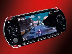 a close up of a cell phone with a video game on it's screen