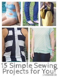 the top ten simple sewing projects for you