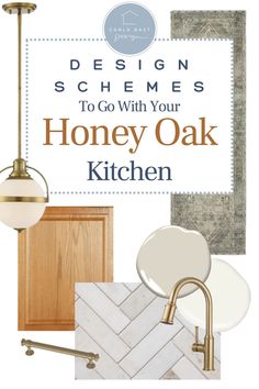 Update Your Honey Oak Kitchen Without a Major Reno! Light Wash Wood Kitchen Cabinets, How To Make Oak Cabinets Look Good, Modern Kitchen With Honey Oak Cabinets, Honey Oak Cabinet Backsplash, Maple Cabinets With Quartz Countertops, Honey Oak Color Scheme, Quartz Countertops With White Oak Cabinets, Honey Oak Kitchen Update, Honey Oak Cabinets Black Countertop