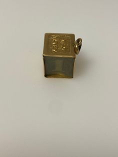 Vintage 14k yellow gold mad money, dollar charm. The charm weighs 4.83 grams of gold. Money Dollar, Mad Money, Stackable Bands, Plain Bands, Band Photos, Key To My Heart, Gold Engraving, Charm Necklaces, Real Vintage