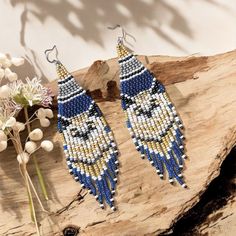 Embrace the charm of nature with Author Dangle Boho Beaded Owl Fringe Earrings. These handcrafted earrings feature a beautifully detailed brown owl design, perfect for bird and animal lovers. With intricate beadwork and bohemian fringe detailing, these earrings are a true statement piece, adding a touch of whimsy and elegance to any outfit. Whether you're looking for a unique gift for her or a standout addition to your jewelry collection, these earrings are designed to impress. Lightweight and v Beaded Owl, Nature Inspired Accessories, Brown Owl, Owl Design, Animal Earrings, Unique Gifts For Her, Handcrafted Earrings, Fringe Earrings, Earrings Dangle