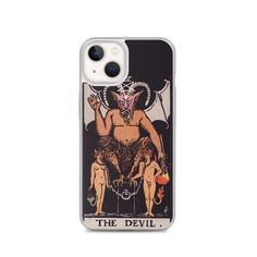 the devil tarot card phone case