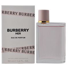 Burberry Her 1.6 oz Eau De Parfum spray for women By Burberry is a sophisticated fruity floral fragrance featuring the opening notes of berries elevated by jasmine and violet and ending with dry amber and musk.Tips for Applying FragrancesStart with clean, and moisturized skin to help the scent last longer.Target pulse points such as wrists, neck, and chest.Spray or dab the fragrance lightly onto these areas.Avoid rubbing the fragrance into your skin.Use a light application and build up if needed.Consider the weather and adjust the amount of fragrance accordingly.Reapply, if necessary, throughout the day to maintain the scent.What is Eau de Parfum?Eau de Parfum is a term used to describe a specific concentration of fragrance in a perfume. It typically contains a higher concentration of arom Burberry Her, Warehouse Club, Book Restaurant, Service Club, Womens Perfume, Xmas Wishlist, Moisturized Skin, Recovery Gifts, Organization Furniture