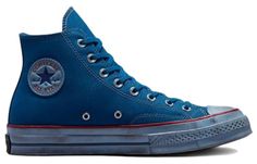 Converse Unisex Chuck Taylor All Star 1970s High-Top Blue 172669C Blue Converse, Sneakers Blue, Converse Chuck Taylor All Star, Sneaker Collection, Chuck Taylor Sneakers, Blue Jean, Chuck Taylor All Star, Converse Chuck, Chuck Taylor