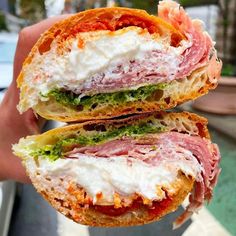 "The Gothamist" Prosciutto + Stracciatella Sandwich Kit - 4 Pack Lemon Basil, Best Sandwich, Basil Pesto, Sun Dried, Tomato Paste, Food Shop, Food Obsession, Sauce Recipe, Interesting Food Recipes