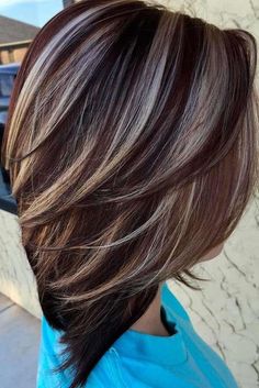 Cream Blonde Hair, Hair Color Ideas For Brunettes Short, Hair Color 2017, Hair Color Images, Rambut Brunette, Short Ombre, Chocolate Brown Hair Color, Brunette Hair With Highlights, Chocolate Brown Hair