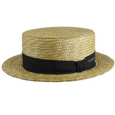 Boater straw hat thickness single and inner grosgrain bands handmade in our specialized laboratory. Finished with grosgrain ribbon. 100% Natural Straws Crown Height: about 8-8.5cm Brim: about 6cm Made in Italy Classic Straw Boater Hat, Classic Straw Boater Hat With Short Brim, Classic Woven Toquilla Straw Hat Bands, Formal Flat Brim Boater Hat In Toquilla Straw, Classic Straw Boater Hat With Flat Brim, Classic Woven Straw Hat With Short Brim, Classic Brimmed Woven Straw Hat, Classic Adjustable Straw Boater Hat, Formal Toquilla Straw Boater Hat With Flat Brim