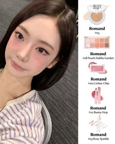 yesstyle code: BAEZH1J | xhs 5421736715 | aespa ningning makeup products kpop celebrity Ningning Hair, Xhs Makeup, Ingenue Makeup, Thai Makeup, Aesthetic Selfie