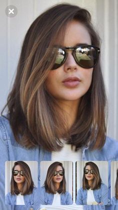 Brunette Balayage, Hair 2018, Long Bob Hairstyles, Long Bob, Medium Length Hair Cuts