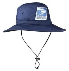 Sun Hat for USPS Letter Carrier and CCA's Mailman Hat, Postal Uniform, Going Postal, Us Postal Service, Rain Hat, Ear Protection, Fall Holidays, Postal Service, Big Picture