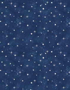 a blue background with white stars on it