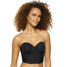 DOMINIQUE Bras: Noemi Backless Strapless Balconette Bridal Bra 6377 | Kohls Strapless Shapewear With Built-in Bra, Strapless Bra With Medium Bust Support, Fitted Strapless Bra With Medium Bust Support, Strapless Fitted Bra With Medium Bust Support, Fitted Padded Strapless Tube Top, Strapless Padded Fitted Tube Top, Elegant Strapless Bra With Boned Bodice, Strapless Bra With Removable Pads For Evening, Fitted Strapless Bra With Boned Bodice