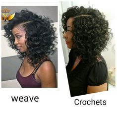 Crochet braids by Camedra Bob Crochet Hairstyles For Black Women, Bob Crochet Hairstyles, Crochet Bob Hairstyles, Crochet Hairstyles For Black Women, Crochet Bob, African Hair Braiding, Crochet Hairstyles, Crochet Styles, Curly Crochet Hair Styles